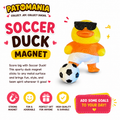 Soccer Duck Magnet