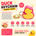 Duck Keychain – Clicker / Fidget